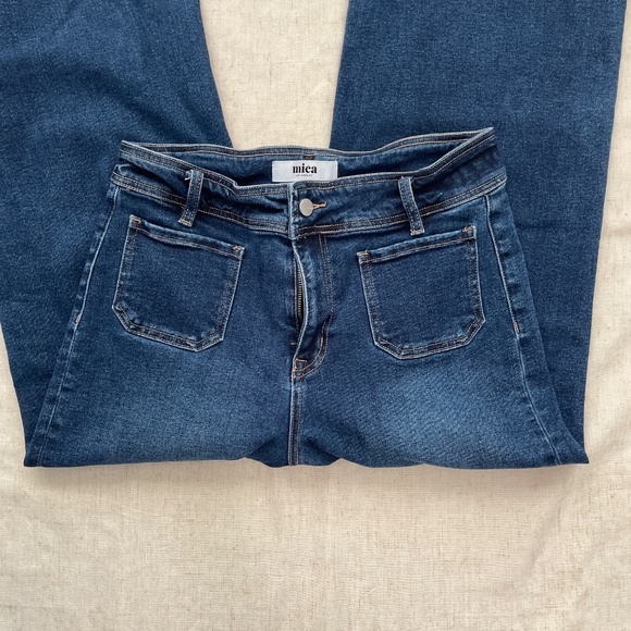 mica denim wide leg jeans - Picture 3 of 3